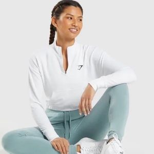 Gymshark Pippa Training Pullover - White